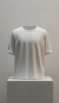Camiseta algodón corte relajado