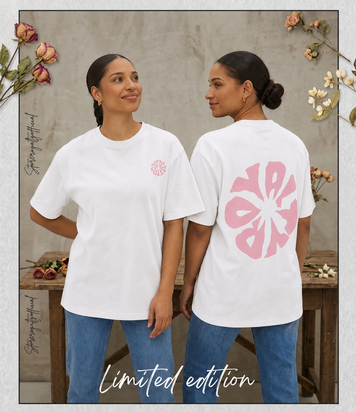 playera floral colection